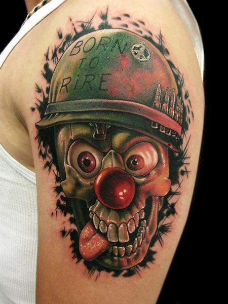 Tattoos - BORN TO RIRE (LAUGH) - 100780